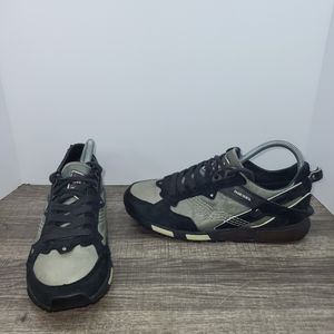 Diesel Anza Trainers / Casual Shoe Women's US Size 9 Grey Black